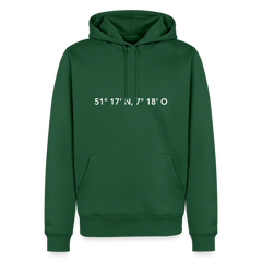 Hoodie Schwelm "GPS" Bright Edition - Flaschengrün