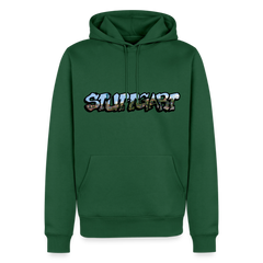 Hoodie Stuttgart "Panorama Graffiti" - Flaschengrün