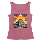 Tanktop Ladies Mexico "Pyramide" - Mauve