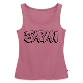 Tanktop Ladies Japan Graffiti "JP Plain" - Mauve