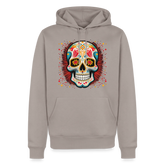 Hoodie Mexico "Craneo Dos" - Taupe