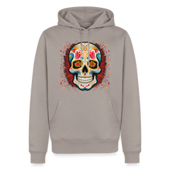 Hoodie Mexico "Craneo Dos" - Taupe