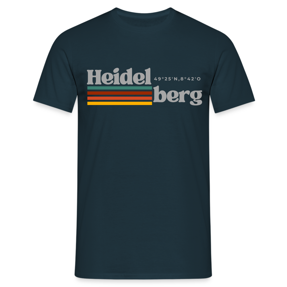 T-Shirt Heidelberg "Retro" - Navy