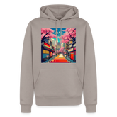 Hoodie Japan "Tokyo" - Taupe