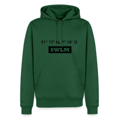 Hoodie Schwelm "SWLM GPS" Dark Edition - Flaschengrün