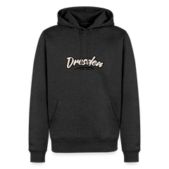 Hoodie Dresden "Graffiti Tag" - Anthrazit meliert