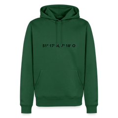 Hoodie Schwelm "GPS" Dark Edition - Flaschengrün