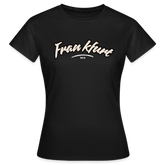 T-Shirt Ladies Frankfurt (Main) "Graffiti Tag White" - Schwarz
