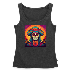 Tanktop Ladies Mexico "Mujer" - Anthrazit meliert
