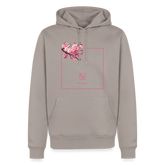Hoodie Japan "Sakura" - Taupe