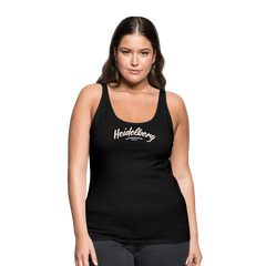 Tanktop Ladies Heidelberg "Graffiti Tag White" - Schwarz