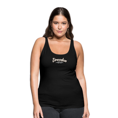 Tanktop Ladies Dresden "Graffiti Tag White" - Schwarz
