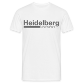 T-Shirt Heidelberg "Bold GPS" - Weiß