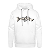 Hoodie Frankfurt (Main) "Graffiti Tag" - Weiß