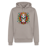 Hoodie Mexico "Craneo" - Taupe