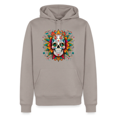 Hoodie Mexico "Craneo" - Taupe