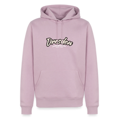 Hoodie Dresden "Graffiti Tag White" - Altrosa