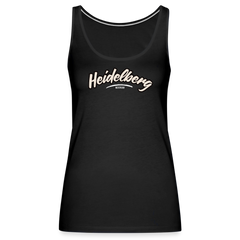 Tanktop Ladies Heidelberg "Graffiti Tag White" - Schwarz
