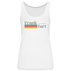 Tanktop Ladies Frankfurt (Main) "Retro" - Weiß