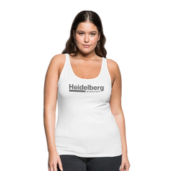Tanktop Ladies Heidelberg "Bold GPS" - Weiß