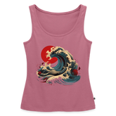 Tanktop Ladies Japan "Wave" - Mauve