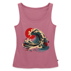 Tanktop Ladies Japan "Wave" - Mauve