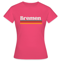 T-Shirt Ladies Bremen "Retro" - Azalea