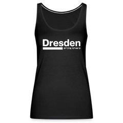Tanktop Ladies Dresden "Bold GPS White" - Schwarz