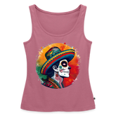 Tanktop Ladies Mexico "La Catrina Side" - Mauve