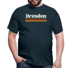 T-Shirt Dresden "Retro" - Navy