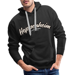 Hoodie Heppenheim "Graffiti Tag White" - Schwarz