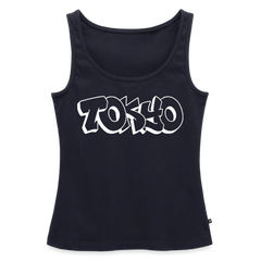 Tanktop Ladies Japan Graffiti "Tokyo Bright Edition" - Navy