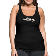 Tanktop Ladies Heidelberg "Graffiti Tag White" - Schwarz