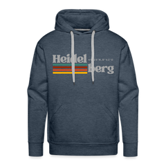 Hoodie Heidelberg "Retro" - Jeansblau