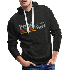 Hoodie Frankfurt (Main) "Retro" - Anthrazit
