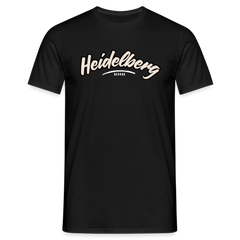 T-Shirt Heidelberg "Graffiti Tag White" - Schwarz