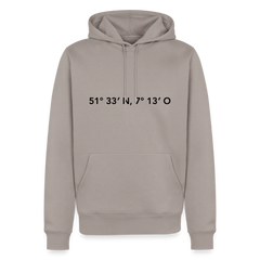 Hoodie Herne "GPS" Dark Edition - Taupe