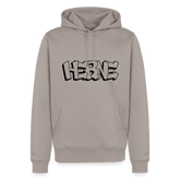 Hoodie Herne "Graffiti" Dark Edition - Taupe