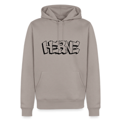Hoodie Herne "Graffiti" Dark Edition - Taupe