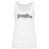 Tanktop Ladies Frankfurt (Main) "Graffiti Tag" - Weiß