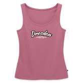 Tanktop Ladies Dresden "Graffiti Tag White" - Mauve