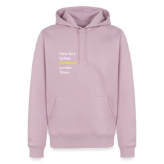 Hoodie Dortmund "Metropolen" Bright Edition - Altrosa