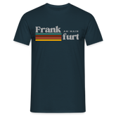 T-Shirt Frankfurt (Main) "Retro" - Navy