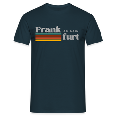 T-Shirt Frankfurt (Main) "Retro" - Navy