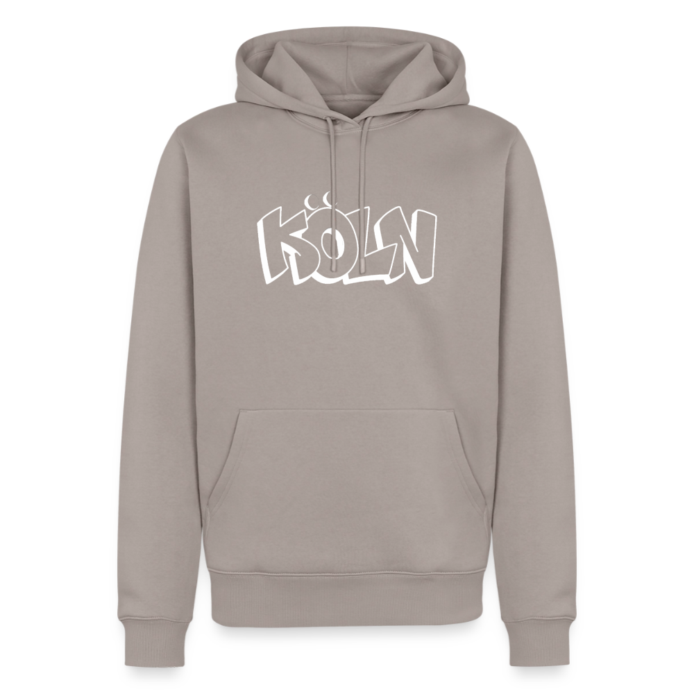 Hoodie Köln "Graffiti" Bright Edition - Taupe