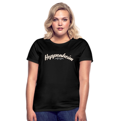 T-Shirt Ladies Heppenheim "Graffiti Tag White" - Schwarz