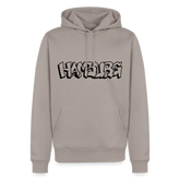 Hoodie Hamburg "Graffiti" Dark Edition - Taupe