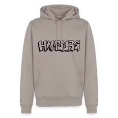 Hoodie Hamburg "Graffiti" Dark Edition - Taupe