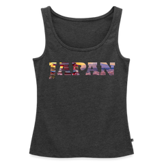 Tanktop Ladies Japan "Bold Panorama" - Anthrazit meliert