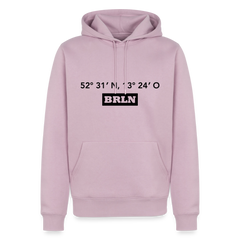 Hoodie Berlin "BRLN GPS" Dark Edition - Altrosa